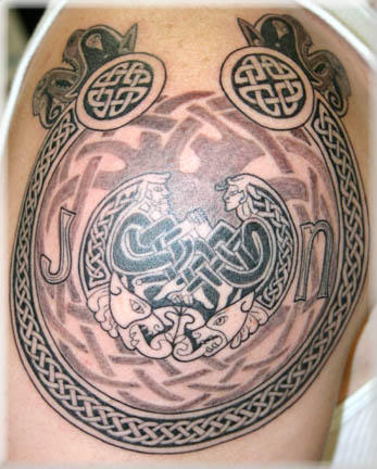celtic arm tattoo. Celtic Arm Tattoos