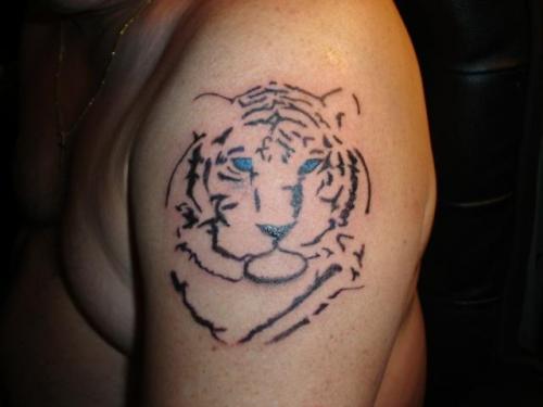 tiger tattoo designs. Siberian Tiger Tattoo Design