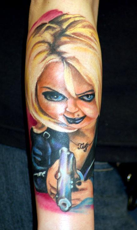 Bride of Chucky Tattoo Posted on April 17 2010 2 Comments