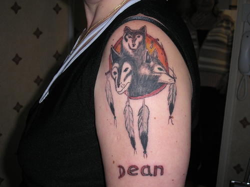 Dream Catcher Tattoo Design