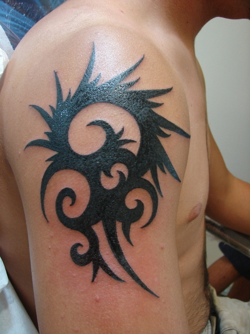 Nice Tribal Tattoo Posted on June 16 2010 2 Comments