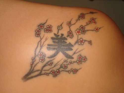 cherry blossom tattoo. Cherry Blossom Tattoo