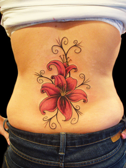 Nice Flower Tattoo Posted on October 31 2010 1 Comment