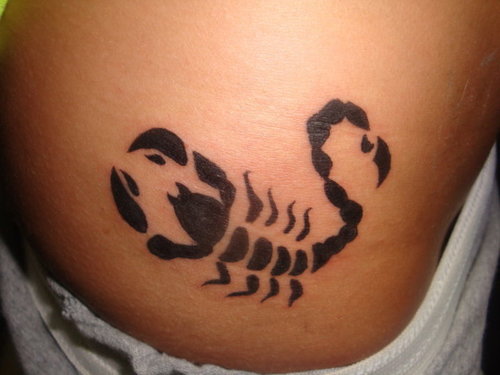 Tribal Scorpion Tattoo Posted on January 24 2011 Leave a comment