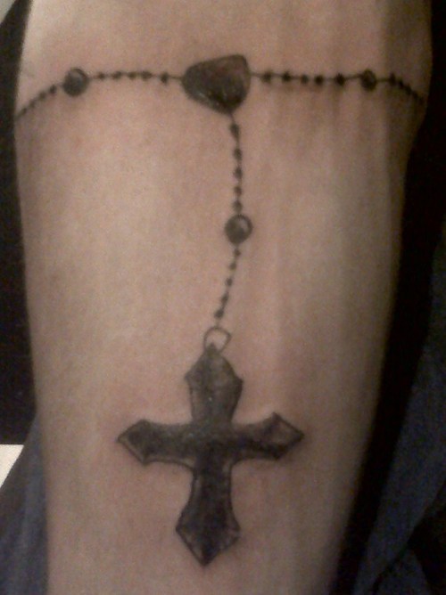 rosary beads tattoos. Rosary Beads Tattoo
