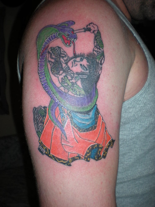 Samurai Tattoo Posted on December 16 2011 Leave a comment